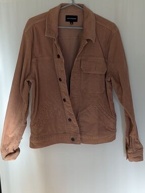 Lucky Brand Dusty Tan Corduroy Jacket